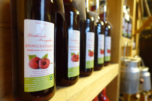 Bringebærsaft